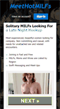 Mobile Screenshot of meethotmilfs.com